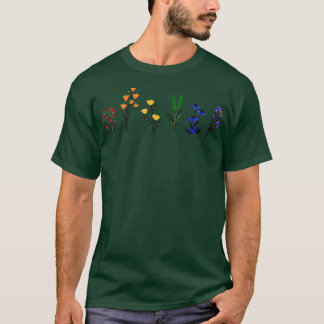 LGBTQ Wildflowers T-shirt