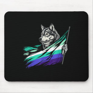 Lgbtq Wolf Gay Mannelijke Vlag Mlm Pride Lgbt Mlm Muismat