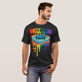 LGBTQ Wrestling Fans T-shirt (Voorkant volledig)