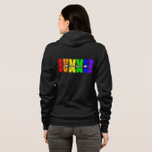 LGBTQ Zomerstemming | Regenboog Pride Hoodie (Achterkant volledig)