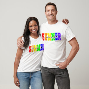 LGBTQ Zomerstemming   Regenboog Pride T-shirt