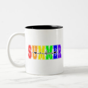 LGBTQ Zomerstemming Regenboog Pride Tweekleurige Koffiemok