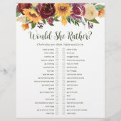 LGBTQ Zonnebloemen Bruidsmeisjes Spellen Flyer (Voorkant)