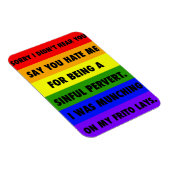 LGBTQA+ negeren de geisers Magneet (Rechterzijde)