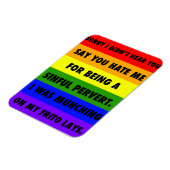 LGBTQA+ negeren de geisers Magneet (Linkerzijde)