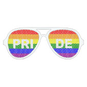 LGBTQAI PRIDE AVIATOR ZONNEBRIL (Voorkant)