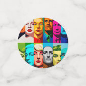 LGBTQI-gezichten Confetti (Kleine voorkant)