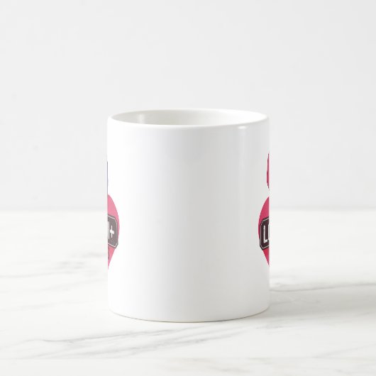 LGBTQI Rechten Regenboogvlag Vuist Pride Mars Koffiemok (Center)