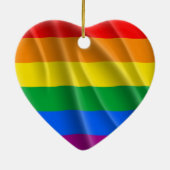 LGBTQI-TROTS KERAMISCH ORNAMENT (Achterkant)