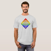 LGBTQIA Ally T-shirt (Mannen) (Voorkant volledig)