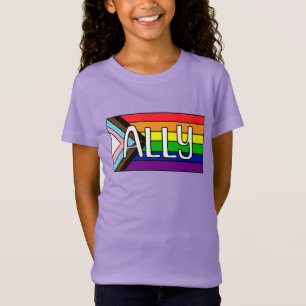 LGBTQIA+ Bondgenoot Regenboogvlag T-shirt