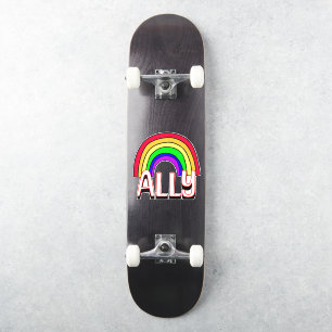 LGBTQIA+ Bondgenoot Schattige Regenboog Steun Pr Sticker