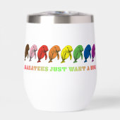 LGBTQIA+ Manatees willen gewoon een knuffel (Voorkant)