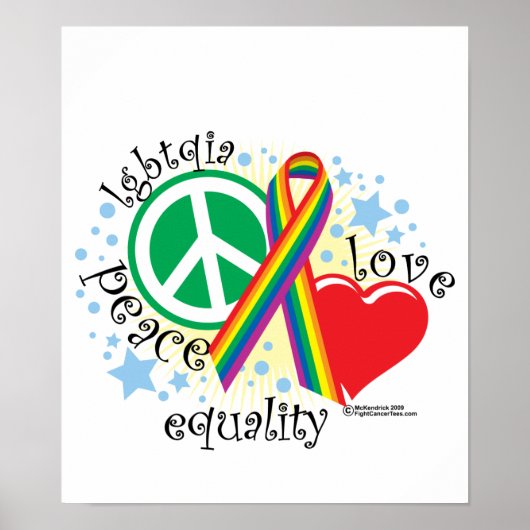 LGBTQIA PLE POSTER (Voorkant)