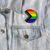 LGBTQIA+ Pride Badge Ronde Button 5,7 Cm (In situ)