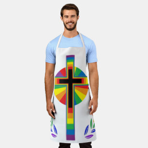 LGBTQIA+ Pride Christelijk Schort