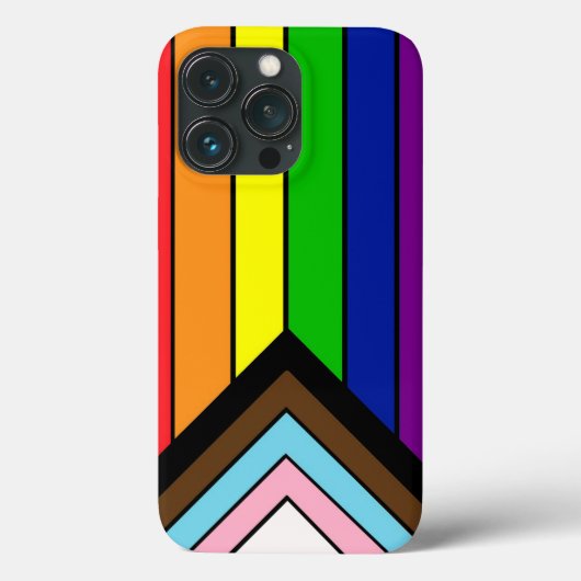 LGBTQIA+ Pride Flag Case-Mate iPhone Case (Achterkant)