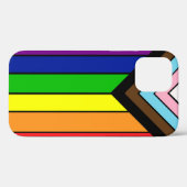 LGBTQIA+ Pride Flag Case-Mate iPhone Case (Achterkant (horizontaal))