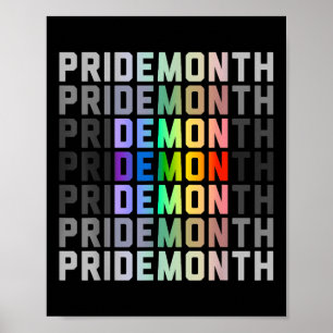 Lgbtqia Pride Maand Design - Gaypride Liefde _1  Poster