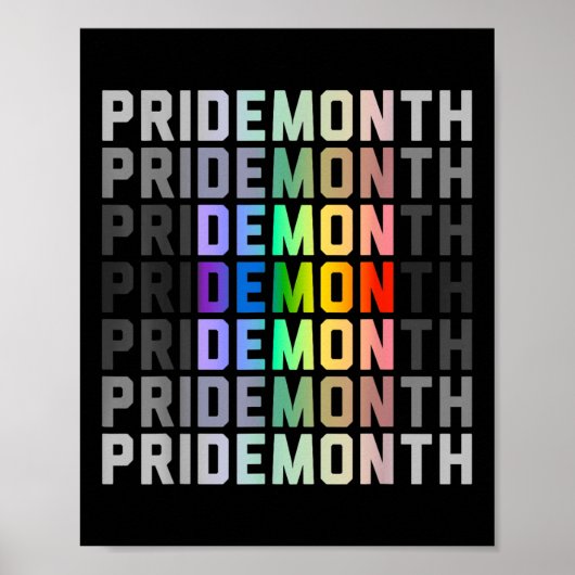 Lgbtqia Pride Maand Design - Gaypride Liefde _1  Poster (Voorkant)