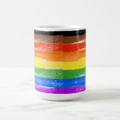 LGBTQIA+ Pride Paint Koffiemok (Center)
