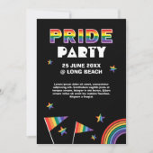 LGBTQIA+ Pride Party Kaart (Voorkant)