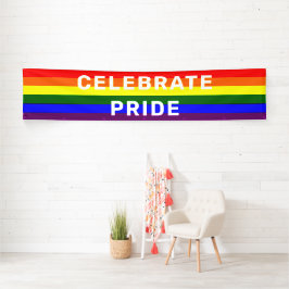 LGBTQIA Pride Regenboog Spandoek