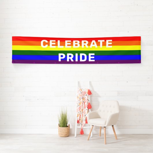 LGBTQIA Pride Regenboog Spandoek (Insitu)