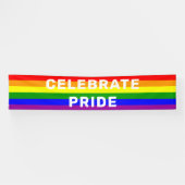 LGBTQIA Pride Regenboog Spandoek (Horizontaal)