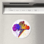 LGBTQIA+ Pride Support Awareness Magneet (Insitu (Vaatwasser))