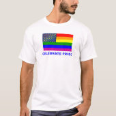 LGBTQIA Pride Verenigde Staten T-shirt (Voorkant)