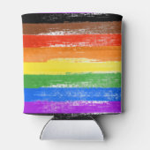 LGBTQIA+ Pride Verf Blikjeskoeler (Achterkant)