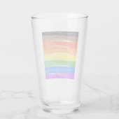 LGBTQIA+ Pride Verf Glas (Achterkant)