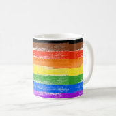 LGBTQIA+ Pride Verf Koffiemok (Voorkant rechts)