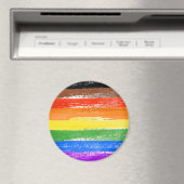 LGBTQIA+ Pride Verf Magneet (Insitu (Vaatwasser))