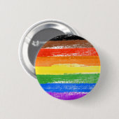 LGBTQIA+ Pride Verf Ronde Button 5,7 Cm (Voorkant /achterkant)