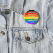 LGBTQIA+ Pride Verf Ronde Button 5,7 Cm (In situ)