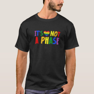 LGBTQIA regenboogvlag Gay Pride Ally Het is geen P T-shirt
