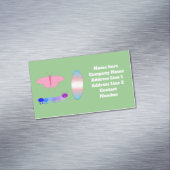 LGBTQIA Transgender Pride Caterpaal naar vlinder Magnetisch Visitekaartje (Voorbeeld)