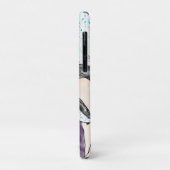 LGBTQIA+ Vrouwen Kust Waterverf Art Case-Mate iPhone Case (Achterkant/links)