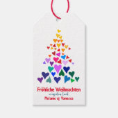  Lgbtqia Weihnachten  Cadeaulabel (Voorkant)