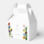 LGBTQplus Tulpen Bloemen Bedankdoosjes (Voorkant Zijde)