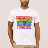 LGBT's zijn jezelf T-shirt (Voorkant)