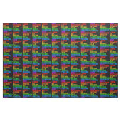 LGBTTQIAAP Pride Diversity Rainbow Acrostic Stof (Fat Quarter)