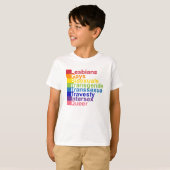 LGBTTTIQ T-SHIRT (Voorkant volledig)