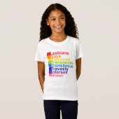 LGBTTTIQ T-SHIRT (Voorkant volledig)