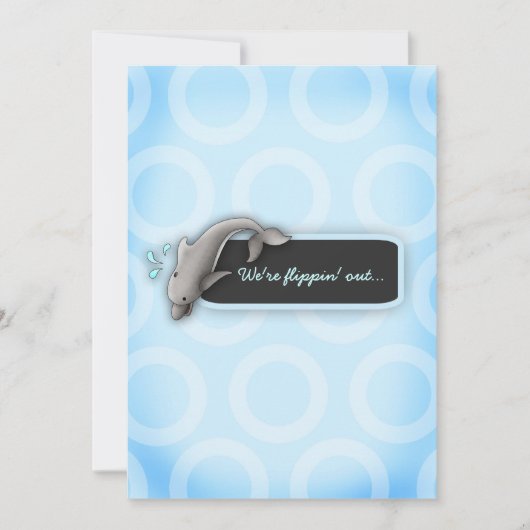 LGC | Baby shower met uitklankketens Kaart (Voorkant)