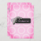 LGC | Baby shower van de uit-en-uitsteeksels Kaart (Voorkant / Achterkant)