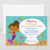 LGC de Merry Mermaid African American Kaart (Voorkant / Achterkant)