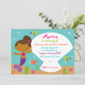 LGC | De Merry Mermaid | Afrikaans-Amerikaans Kaart (Staand voorkant)